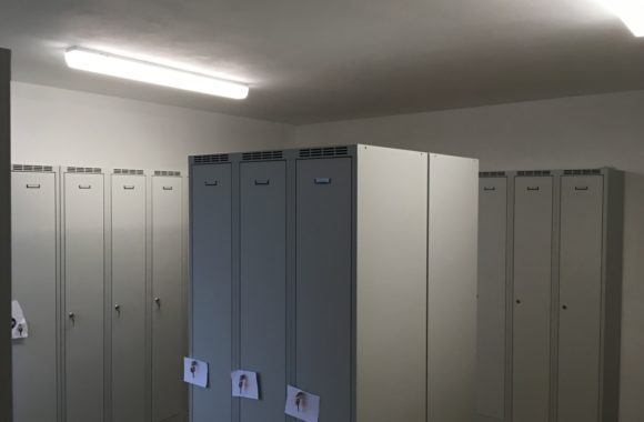 Rekonstruovaná šatna